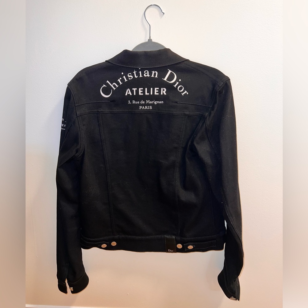 Christian Dior Atelier Men’s Black Denim Jacket
